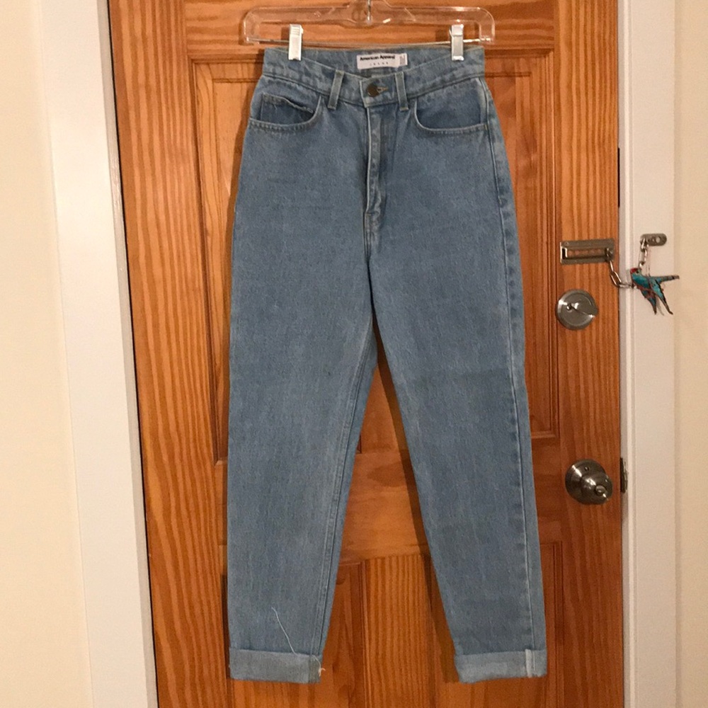 American Apparel High Waist Mom Jeans